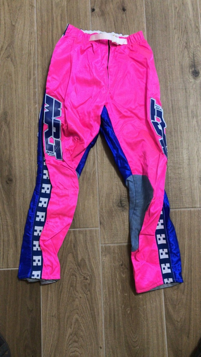 Pantalon De Motocross M. ROBERT - Taille M - Blanc - Polyester - Neuf Sans étiquettes (vintage)