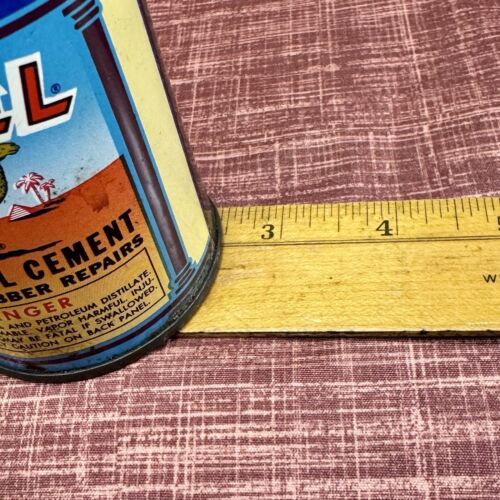 Vintage Camel Universal Cement Rubber Repair Tin Can No 267 RARE - Picture 17 of 17