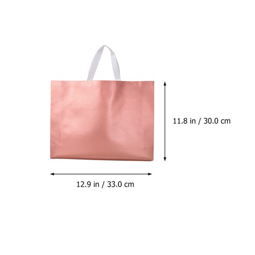 Wedding Party Supplies Non- Woven Party Bags Tote Gift Bag Party Treat Bags - Picture 6 of 12