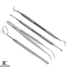 Dental Scraper Pick Hygienic Calculus Plaque Remover Dentist Teeth Cleaning Kit
