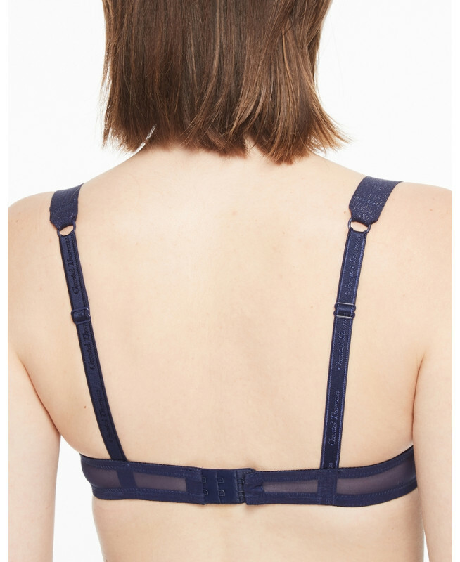 Soutien-gorge Chantal Thomass Corbeille 95E - Noir Argenté - Neuf Avec étiquettes - Modèle Ivresse