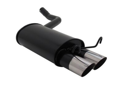Novus Sportendschalldämpfer für MB 190E (W201) 2 x 76mm MS-Design
