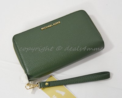 michael kors green wallet