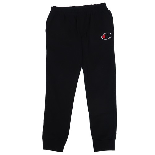 Vintage Champion Mens Joggers Black Big 