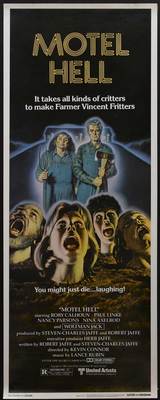 MOTEL HELL Movie POSTER 14x36 Insert Rory Calhoun Nancy Parsons Paul Linke Nina