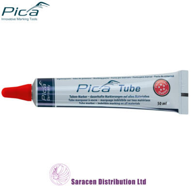 PICA CLASSIC INDUSTRIE MARKIERPASTE FÜR ALLE MATERIALIEN, 50ml ROT - 575-40