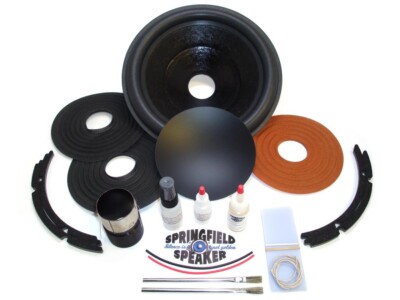 Complete Alpine SWR-1222D Recone Kit - Dual 2 Ohm - Incl Adhesives