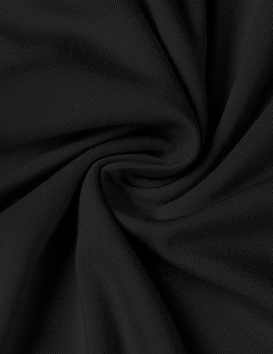 Elegant Black Bodycon Maxi Dress - Long Sleeve Ruched Cocktail Dress for 2024 - Picture 9 of 11