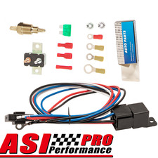 Universal Thermostat Electric Radiator Switch Cooling Temp Control Fan Relay Kit Universal Thermostat Electric Radiator Switch Cooling Temp Control Fan Relay Kit