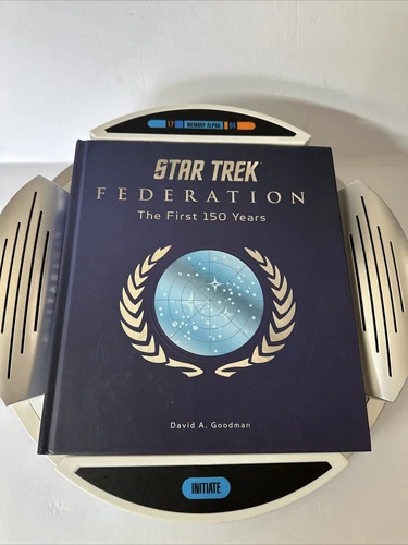 Star Trek Federation: The First 150 Years David A. Goodman Hardcover Book WORKS!