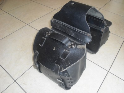 Chopper Taschen, Gepäcktaschen, Oldtimer, Harley Davidson.