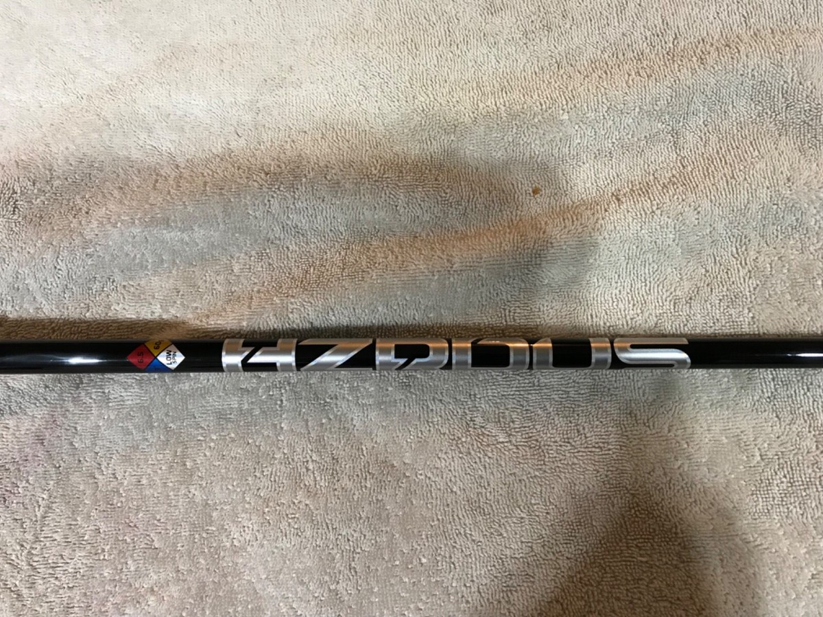 Project X Hzrdus Hybrid Shaft Shaft 4ème Gen Pour Hybride - Flex 6.5 Extra Rigide, 80g, 40, Diamètre .370 Project X Hzrdus Black