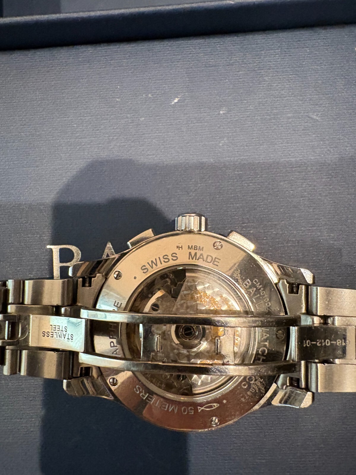 Ball Trainmaster Pulse Meter Stainless Steel Watc… - image 6