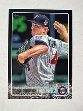 2015 Topps Black #632 Kyle Gibson #'d 31/64 Twins