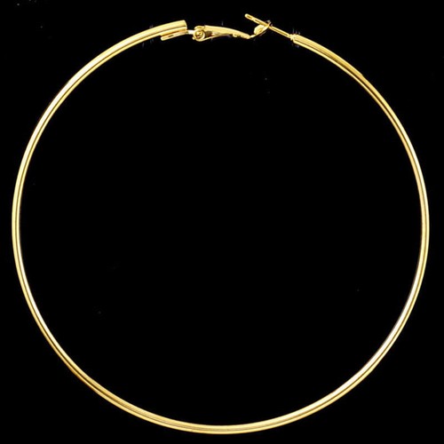 New Women's Fashion Jewelry Various Size Gold Or 925 Silver Plated Hoop Earrings - 第 18/20 張圖片