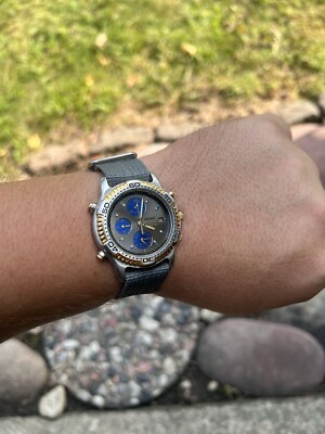 Rare Vintage seiko 7T32-6C09 Quartz Alarm Chronograph Sports 150