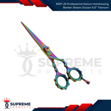 Supreme J2 Professional Saloon Hairdressing Barber Shears Scissor 5.5'' Titanium