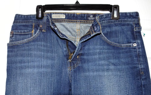 AG Adriano Goldschmied PROTEGE Straight Leg Men's Blue Distressed Jeans 33x34 - Picture 4 of 6