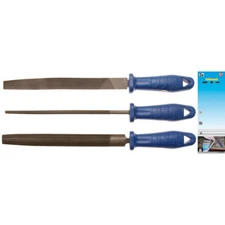 3 piece file set with handle - code bgs50210 KRAFTMANN workshop