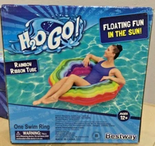 H20GO! RAINBOW RIBBON TUBE FOR AGES 12+ 41"X41"X10"