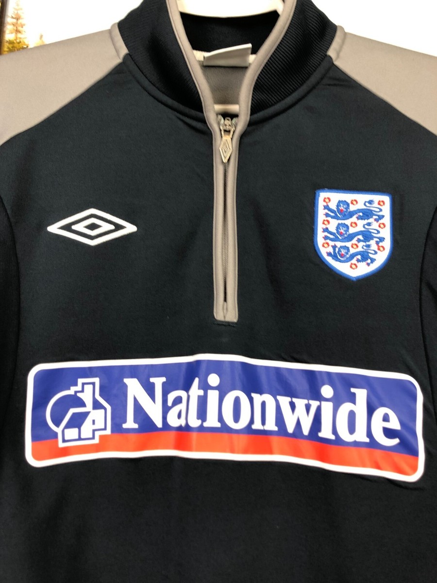 Vintage Umbro England Football Sweatshirt Soccer Track Track Train