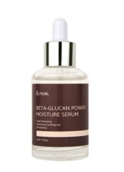 Suero de humedad Iunik Beta Glucan Power 50 ml equilibrio de la piel elástico calmante