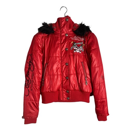 Vintage Y2K Ed Hardy Womans Puffer 