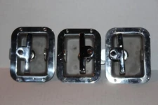 Set 3 Toolbox Lock Stainless Door Trailer RV T-Handle Latch Truck RV Camper