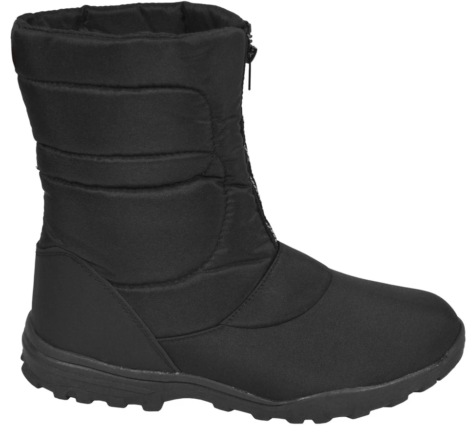 Canadian Winterstiefel mit Teddyfutter mit Frontreißverschluss Sohle Wasserdicht - Bild 2 von 4