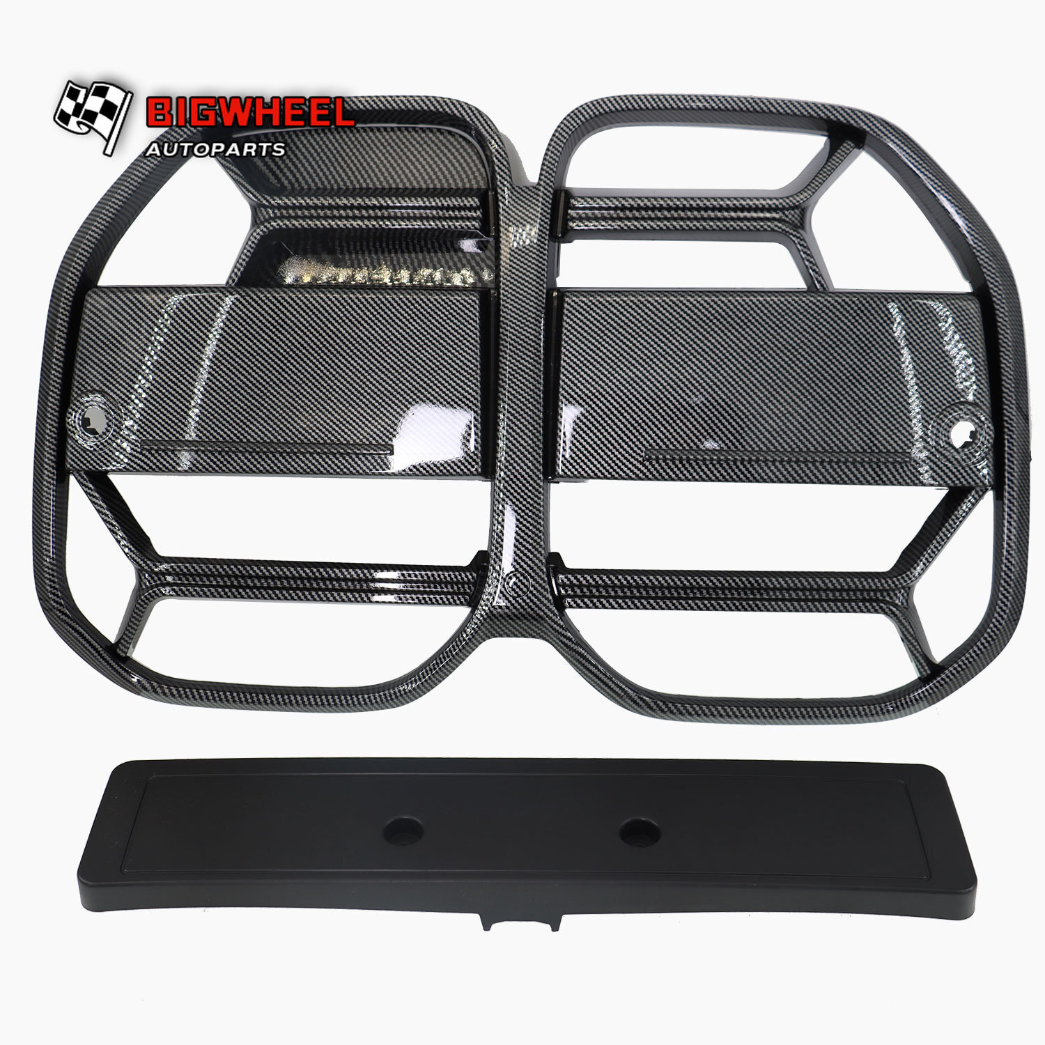 Carbon Fiber Front Bumper Grille Mesh Body Kit For BMW 4 Serie G22 G23 21-23