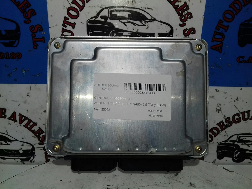 4Z7907401B Centralina Motore per AUDI ALLROAD QUATTRO QUATTRO (4B5) 2001 3241333 - Immagine 2 di 4
