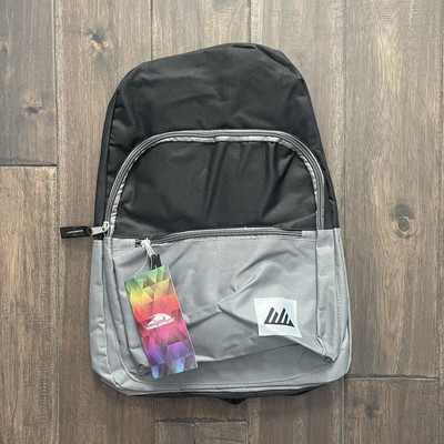 Trailmaker 17  Black and Gray Kids Backpack NWT
