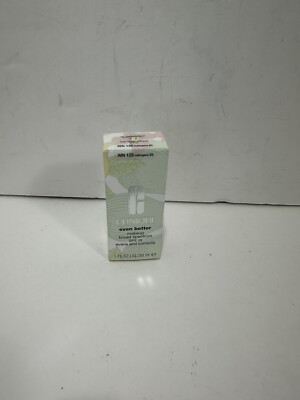 Clinique Even Better Makeup Foundation SPF15 Mahogany WN125 Broad Spectrum NEW