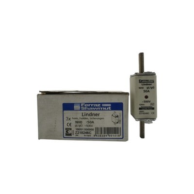 FERRAZ SHAWMUT NH0-50A 1B051.000000 500V 50A (PKG OF 3) NSMP