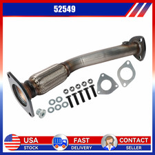 Fits 08-12 Chevrolet Malibu08-09 Pontiac G6saturn Aura 2.4l Front Flex Pipe Fits 08-12 Chevrolet Malibu08-09 Pontiac G6saturn Aura 2.4l Front Flex Pipe