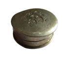 Small Antique Sterling Silver Pill Box