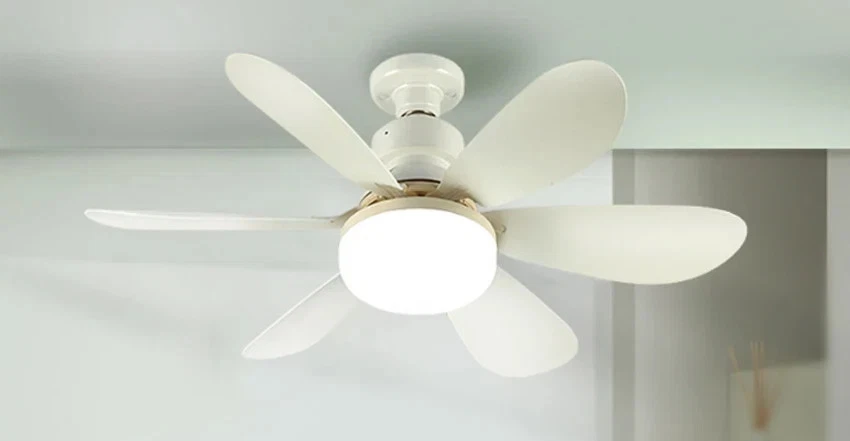 Ceiling LED Fan Light Dimmable Light & Speed With Remote Control