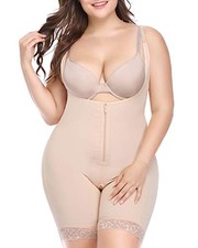 Women Full Body Shaper Tummy Control Seamless Slimming Shapewear Bodysuit Butt