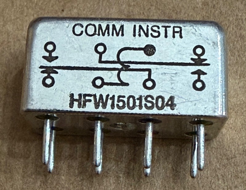 RELAY COMM INSTR HFW1501S04. 974-1065-100 , NEW