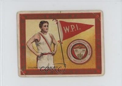 1910 Murad Cigarettes College Series T51 Worcester Polytechnic Institute #73 3q4