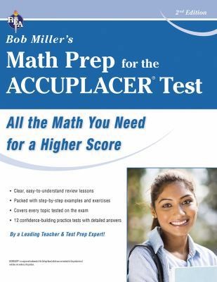 Bob Miller's Math Prep for the Accuplacer by Miller, Bob