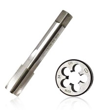 11/16" 24 Tap And Die Set Straight Flute Thread Tap Machine Tap 11/1624 Tpi Nomi
