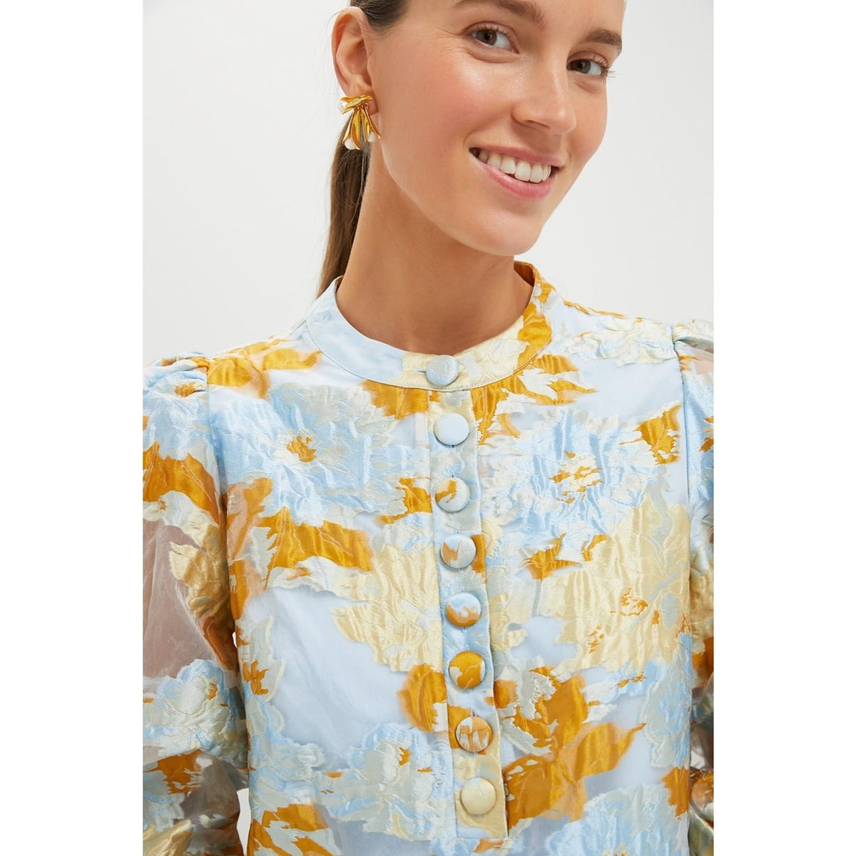POMANDER PLACE Jessamine Jacquard Samantha Dress Size M NWT | eBay