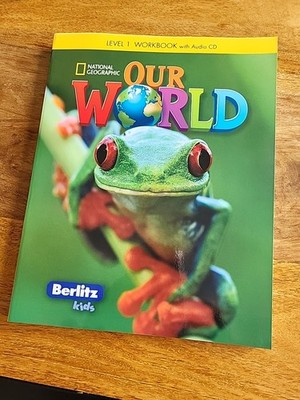 National Geographic Our World  Level 1 Work Book With Audio CD Kids