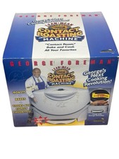 Torrefazione George Foreman Lean Mean Contact nuova sigillata nella scatola