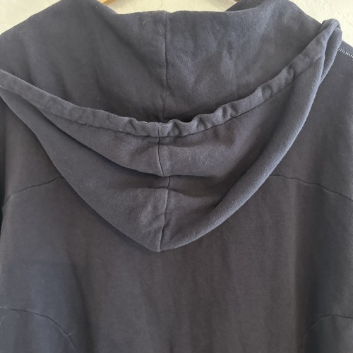 Free People Beach Oversized Full Zip Gray Hoooded Lifestyle Distressed Lounge M - Picture 9 of 9