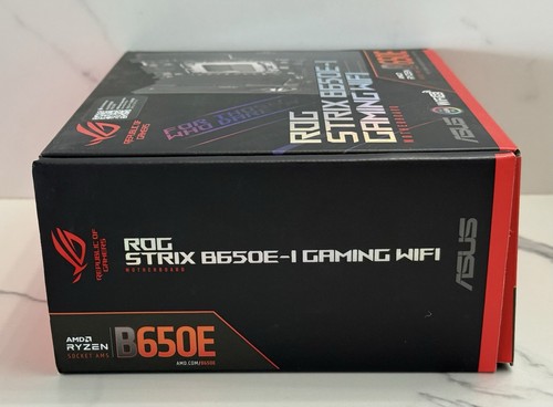 ASUS ROG STRIX B650E-i AMD ITX Motherboard, 7800X3D CPU, & DDR5 32GB RAM COMBO - Photo 2/11