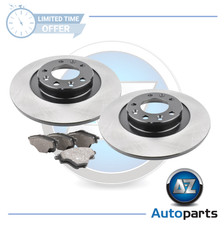 Discos y pastillas de freno lisos 290 mm traseros para Citroen - C5 Aircross 1.2 2018-