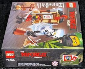 NEW SEALED! LEGO NINJAGO MOVIE 70606 SPINJITZU TRAINING / KAI / ZANE / 1ST WAVE