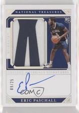 2019 National Treasures Collegiate Silver /25 Eric Paschall #108 Rookie Auto RC